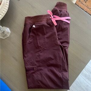 TWO pairs of Figs Zamora pants